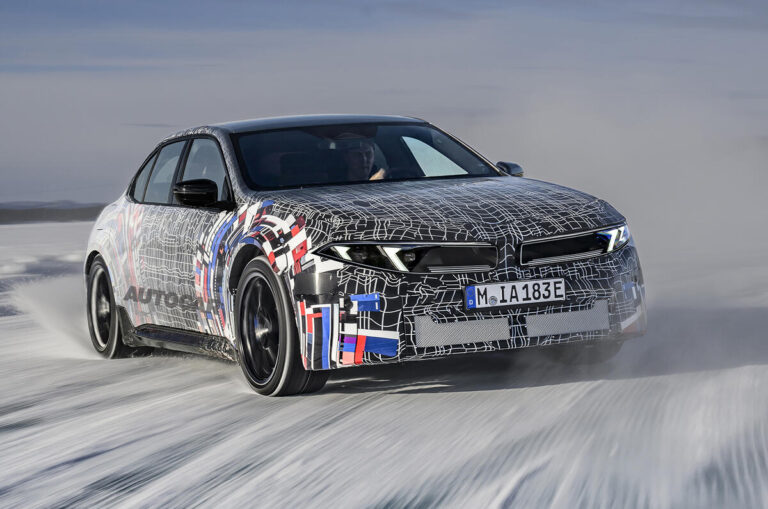 BMW M3 EV – Így néz ki a BMW első elektromos M3-a
