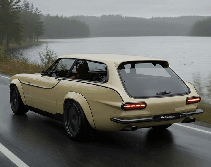 Volvo P1800 restomod